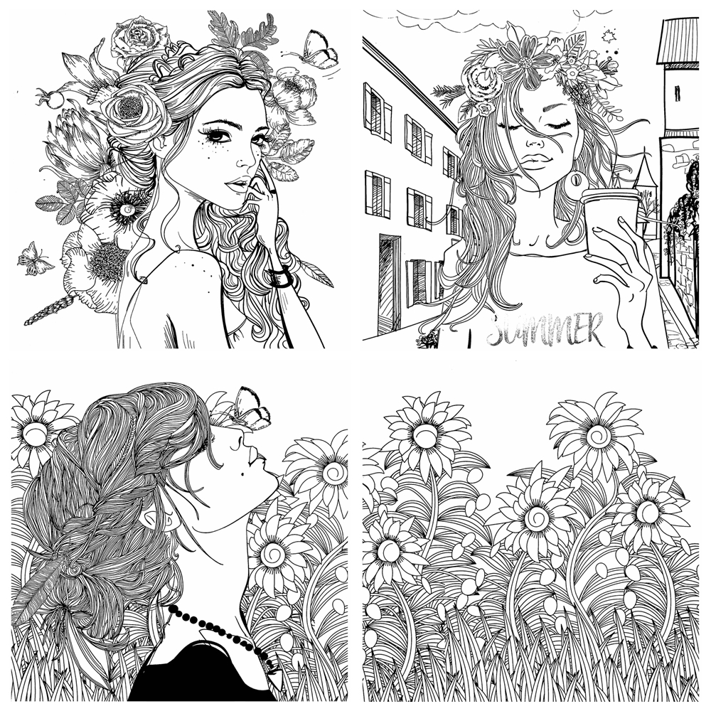 b 515. When I First Saw You Coloring Book Preview Download Kayliebooks