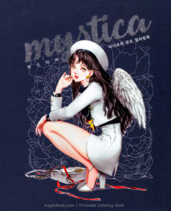 531. Mystica Coloring Book Preview Download Kayliebooks