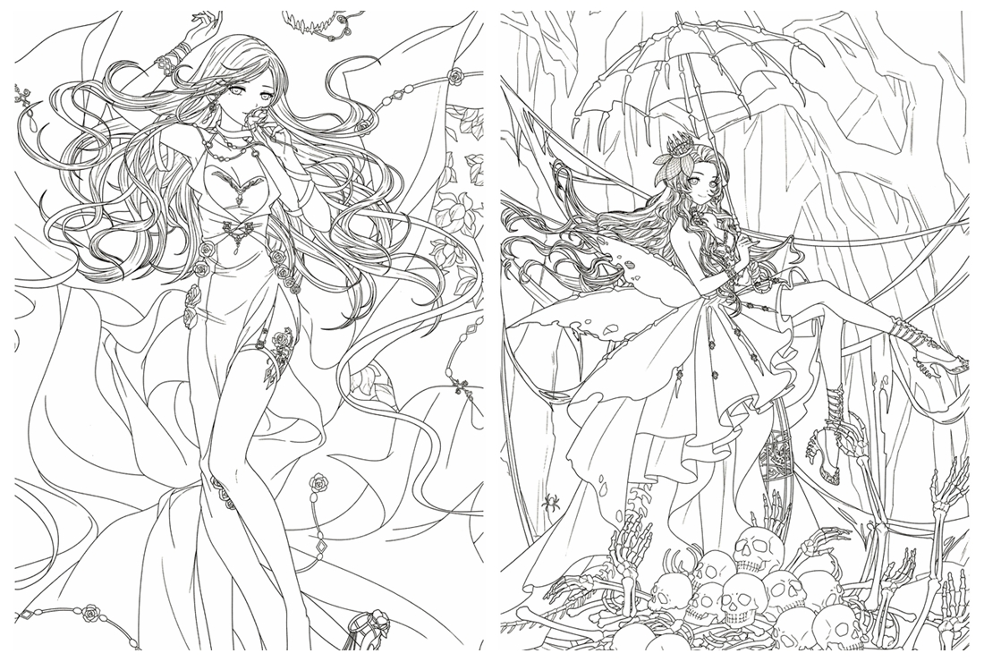 c 532. Magical Time Traveler Coloring Book Preview Download Kayliebooks