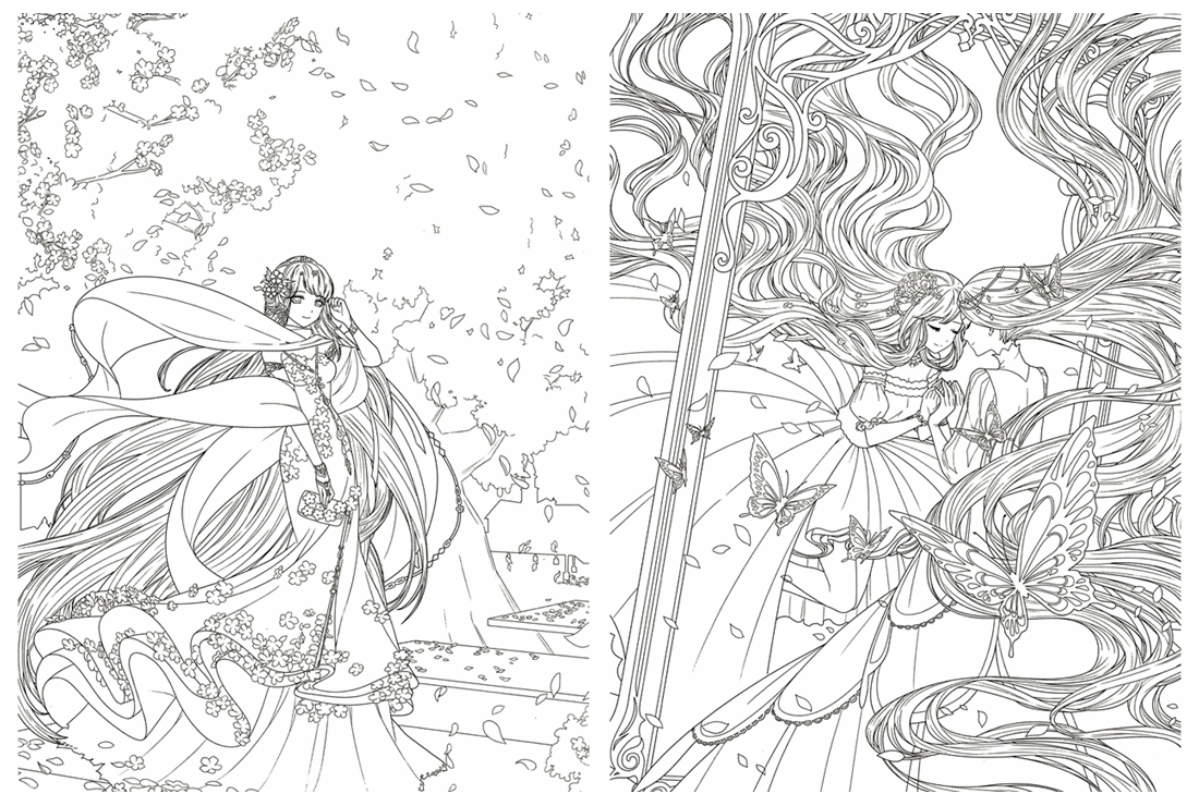 d 532. Magical Time Traveler Coloring Book Preview Download Kayliebooks