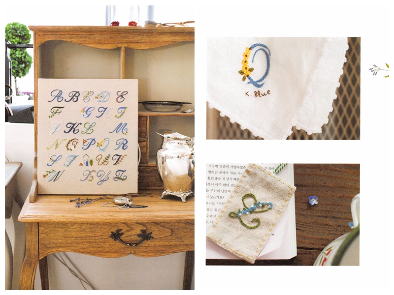 557. Alphabet Embroidery Patterns by K.Blue Preview Download Kayliebooks