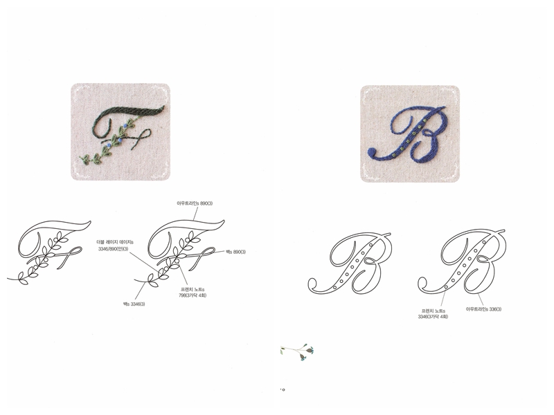 557. Alphabet Embroidery Patterns by K.Blue Preview Download Kayliebooks