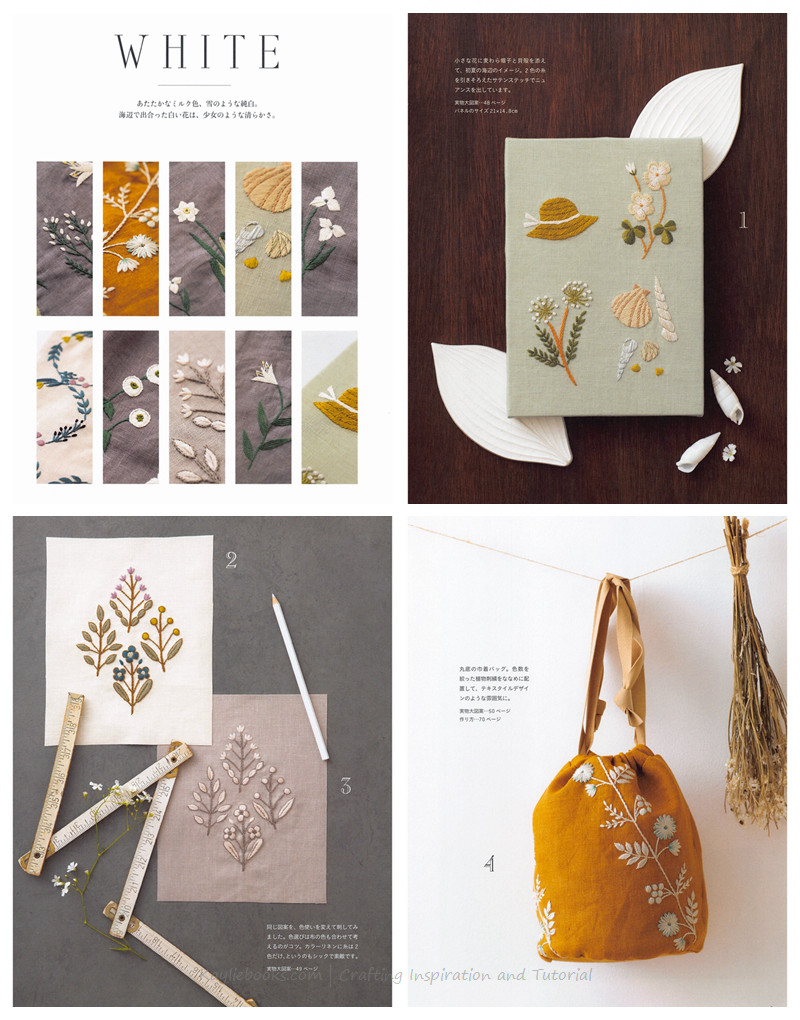 Botanical Embroidery Pattern -585 Preview Download Kayliebooks