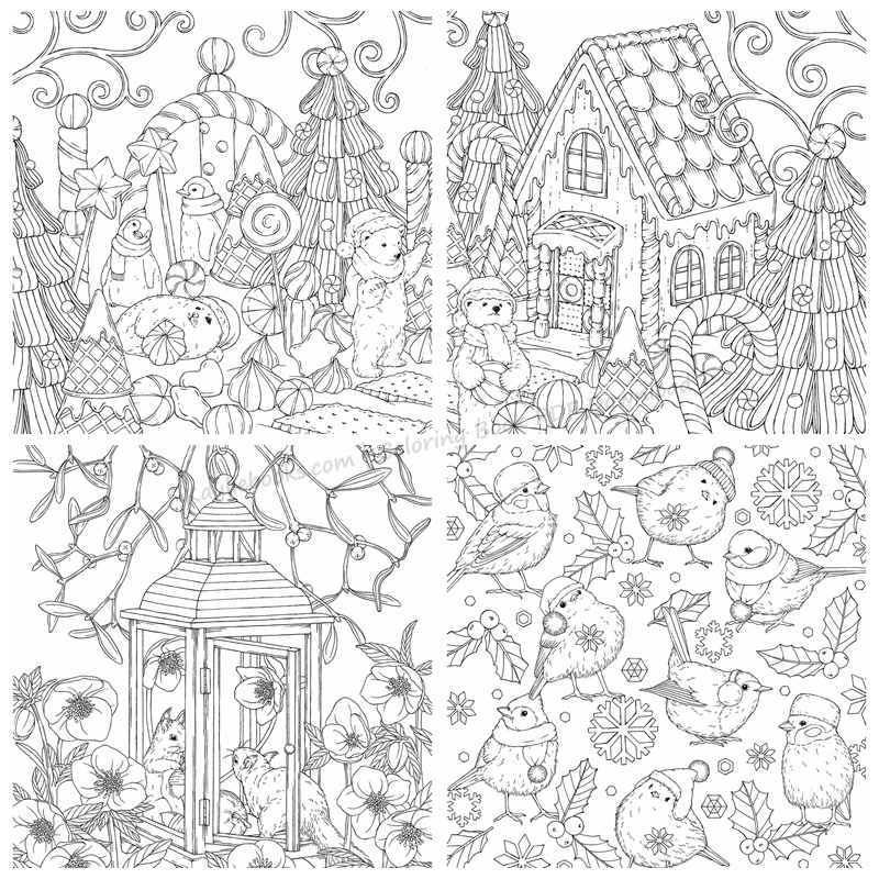 g 613. Symphony of Cute Animals Coloring Book by Kanoko Egusa Preview Download Kayliebooks