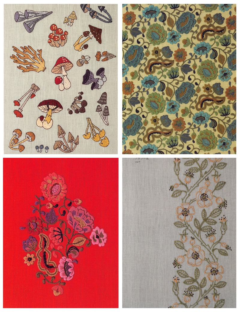 j 609. Botanical Embroidery Patterns by PieniSieni Preview Download Kayliebooks