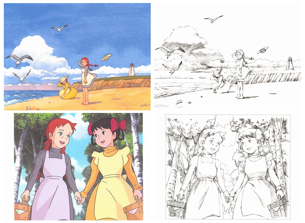 e 669. Anne of Green Gables Premium Edition Coloring Book Preview Download Kayliebooks