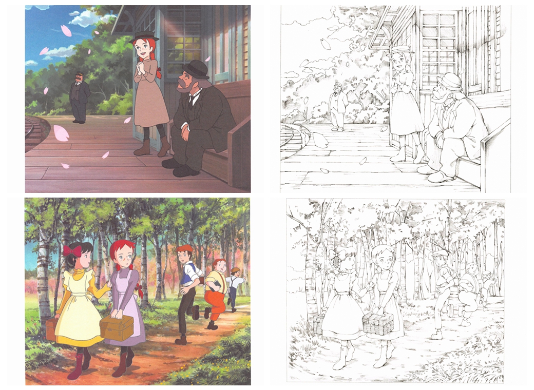 f 669. Anne of Green Gables Premium Edition Coloring Book Preview Download Kayliebooks
