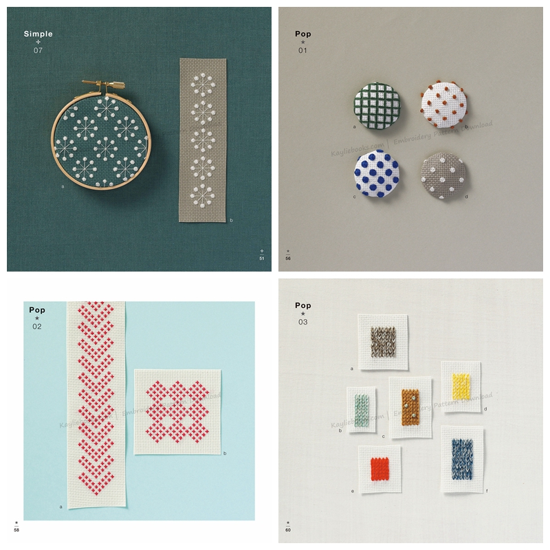 f 692. Enjoy Cross Stitch Embroidery Continuous Pattern Preview Download Kayliebooks