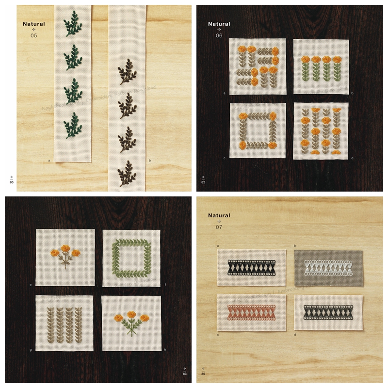 i 692. Enjoy Cross Stitch Embroidery Continuous Pattern Preview Download Kayliebooks