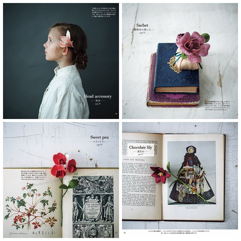 693. The Beautiful World of Flower Stumpwork Embroidery Preview Download Kayliebooks