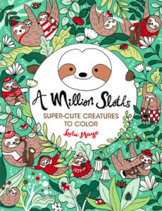A Million Sloths Coloring Book Preview Download Kayliebooks
