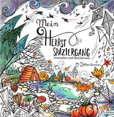 890. Mein Herbstspaziergang : Ausmalen und durchatmen Coloring Book by Rita Berman Preview Download Kayliebooks