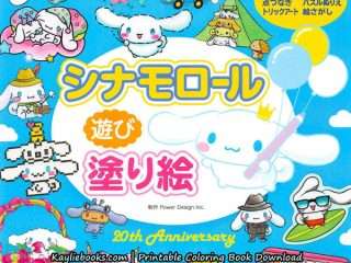 899. Cinnamoroll Playful Coloring Book Preview Download Kayliebooks