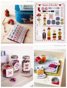 943 Ma mercerie au point de croix - 400 Cross stitch designs by Marie-Anne Rethoret-Melin Preview Download Kayliebooks