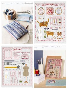 943 Ma mercerie au point de croix - 400 Cross stitch designs by Marie-Anne Rethoret-Melin Preview Download Kayliebooks