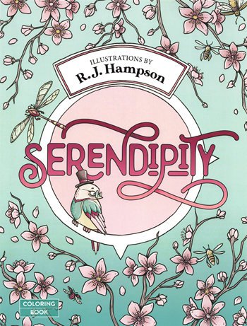 1045 Serendipity Coloring Book by R.J. Hampson Preview Download Kayliebooks