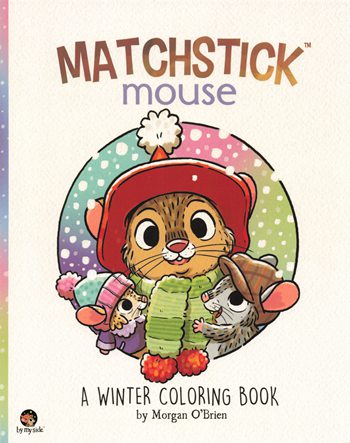 Matchstick Mouse A Winter Coloring Book by Morgan O'Brien Preview Download Kayliebooks