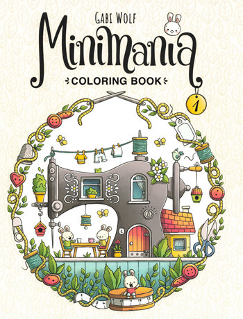 Minimania Coloring Book Preview Download Kayliebooks