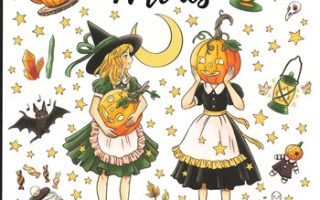 Witches Coloring Book Cover - Kayliebooks Witches Coloring Book Preview Download Kayliebooks