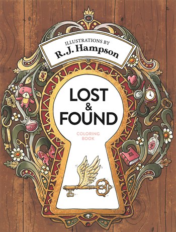 Lost and Found Coloring Book Cover - Kayliebooks 1135 Lost and Found Coloring Book by R.J Hampson