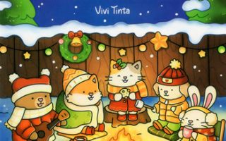 Fuzzy Hygge Christmas Coloring Book – Cozy Holiday Printable Pages (PDF)