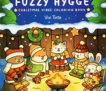 Fuzzy Hygge Christmas Coloring Book – Cozy Holiday Printable Pages (PDF)
