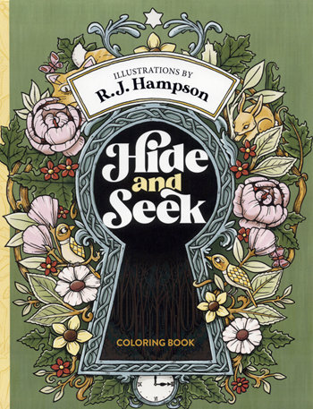 1231 Hide and Seek Coloring Book by R.J Hampson Preview Download Kayliebooks