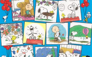 book colver of LOVE SNOOPY Coloring Book PDF – Printable Snoopy Coloring Pages for Adults & Kids