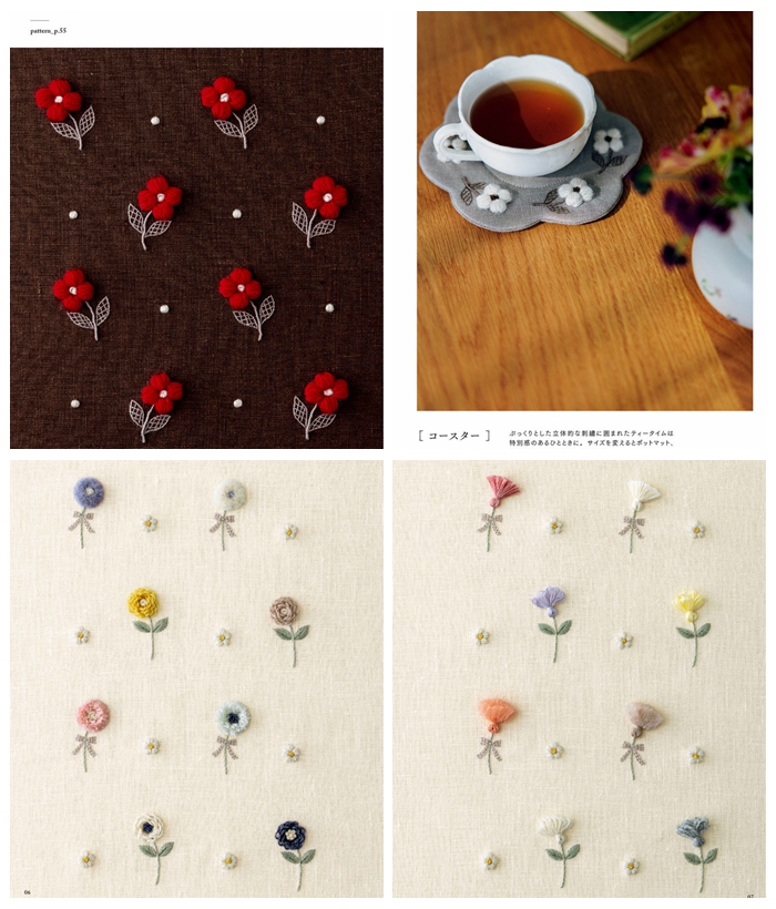 a Repeat Embroidery Patterns for Fabric – Delicate Floral Stitch Design PDF Preview Download Kayliebooks