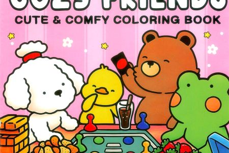 book cover of 1305 Cozy Friends - Cute & Comfy Coloring Book