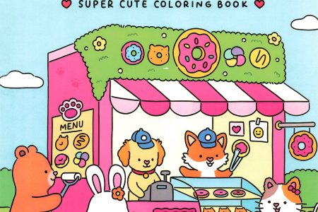 book cover of 1306 Fuzzy Friends - Super Cute Coloring Book