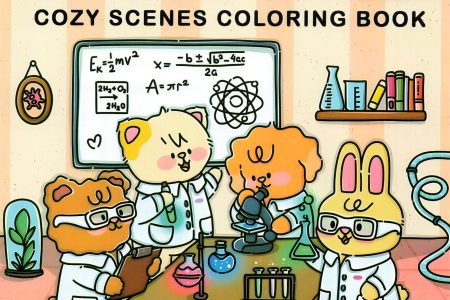 book cover of 1312 Cuddle Cuties - Cozy Scenes Coloring Book