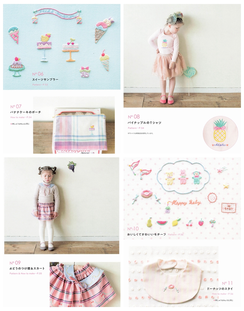 b 38 Whimsical Kawaii Embroidery Patterns You'll Fall in Love With – tam-ram Embroidery Book Preview Download Kayliebooks