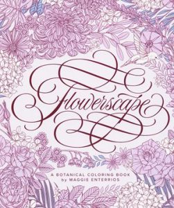 Flowerscrape Botanical Coloring Book Preview Download Kayliebooks